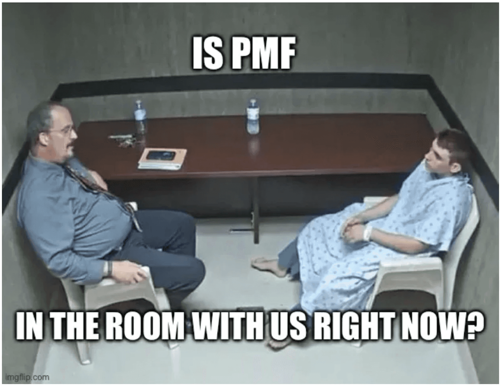 Is PMF in the room?
