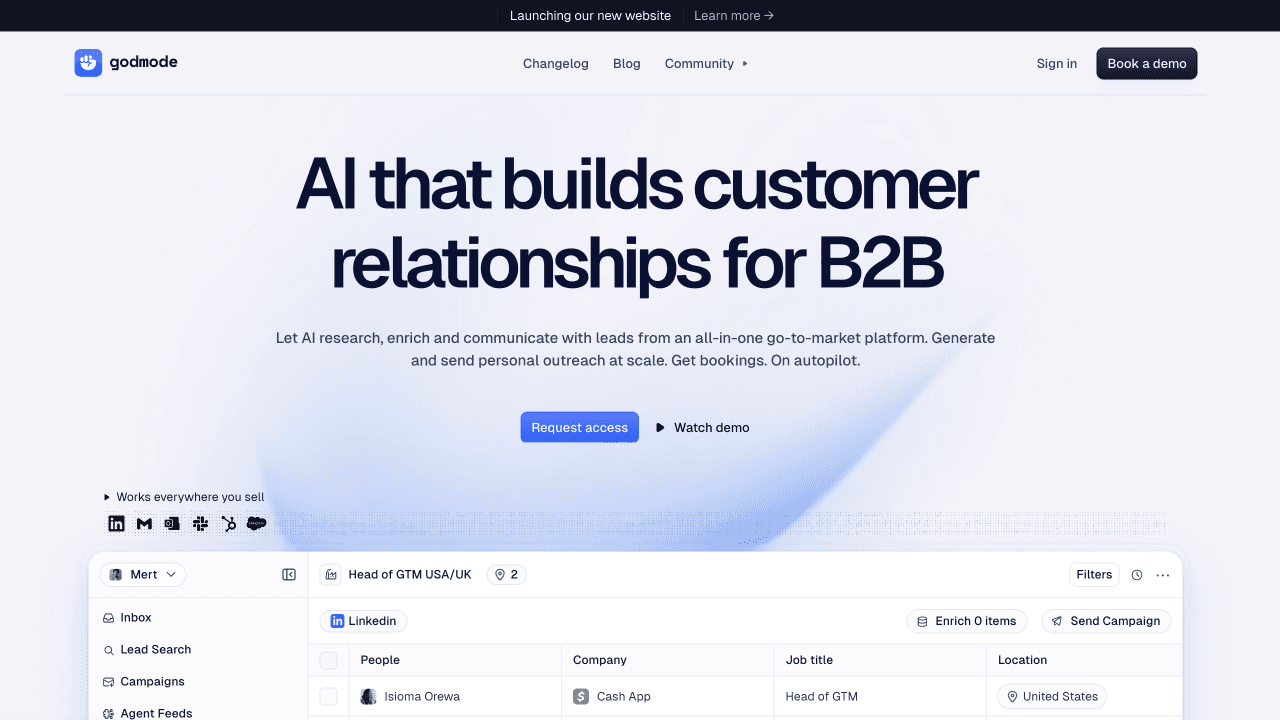 GodmodeHQ New Website Launch